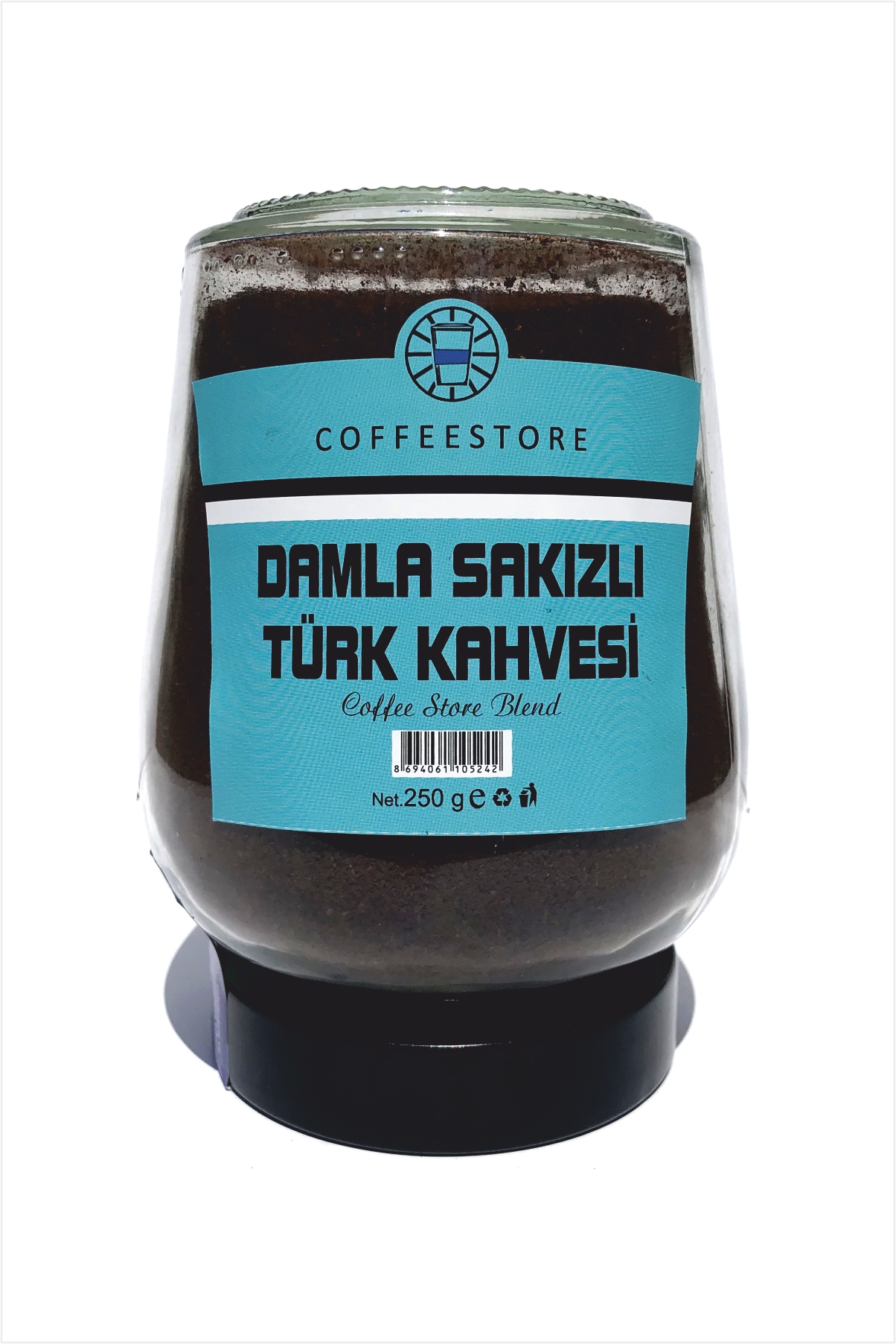 Coffee Store Damla Sakızlı Türk Kahvesi Cam Kavanoz 250 gr