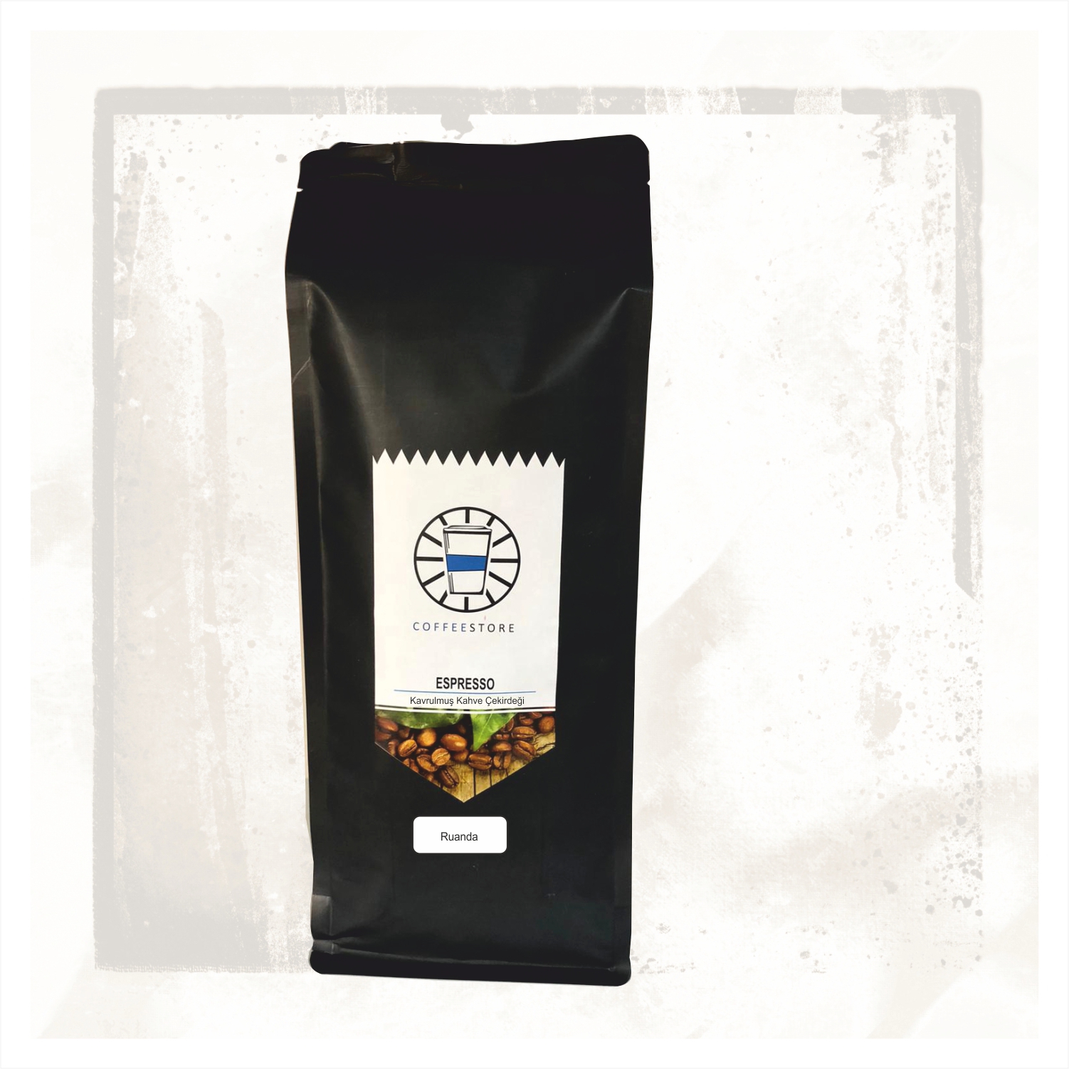 Espresso Ruanda  Kavrulmuş Çekirdek 1000 Gr 