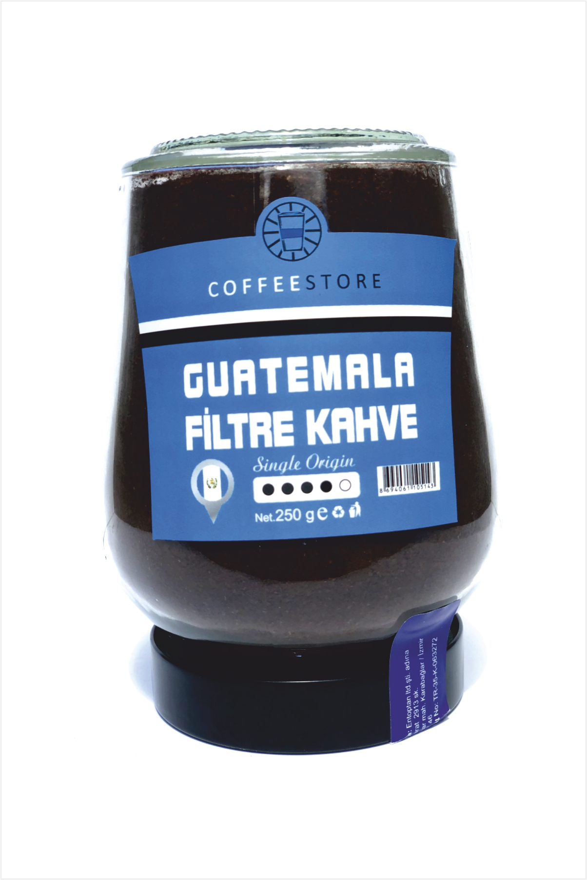 Coffee Store  Guatemala Filtre Kahve Cam kavanoz 250 gr