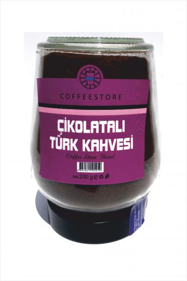 Coffee Store Çikolatalı Türk Kahvesi Cam Kavanoz 250 gr