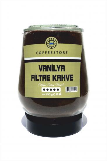 Coffee Store Vanilya Aromalı Filtre Kahve Cam kavanoz 250 gr