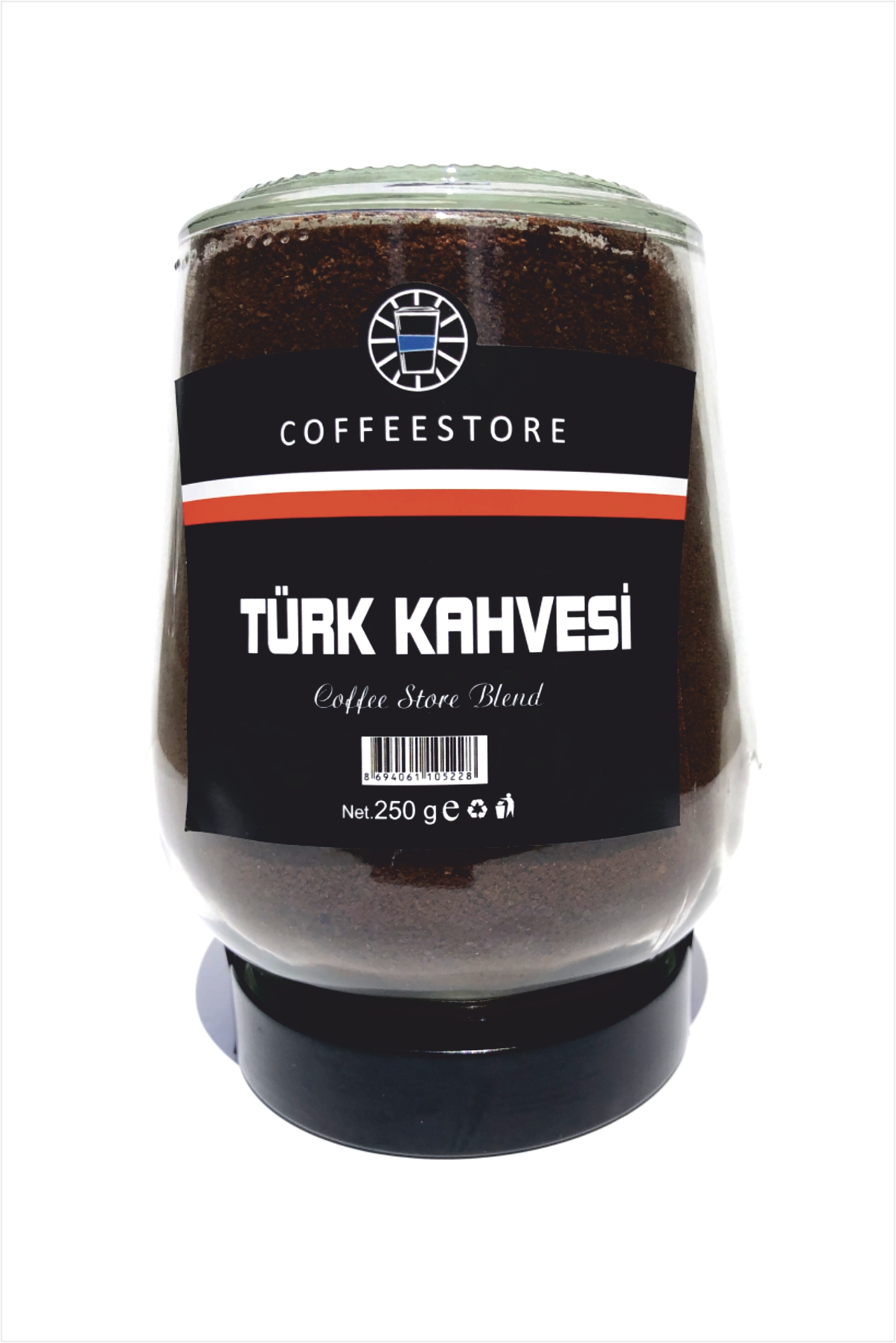 Coffee Store Türk Kahvesi Cam Kavanoz 250 gr